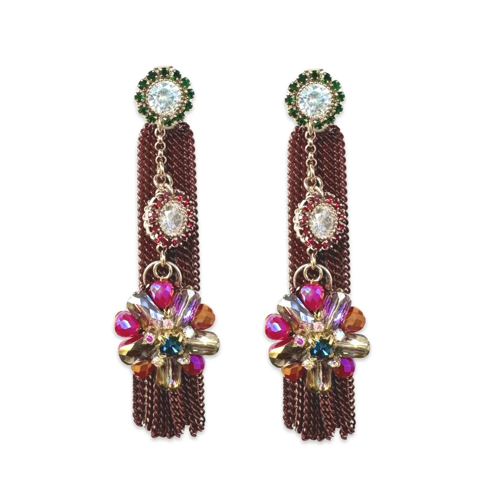 Abby Crystal Statement Earrings