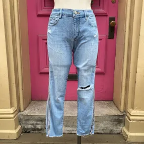 Ann Taylor LOFT modern skinny crop jeans size 6