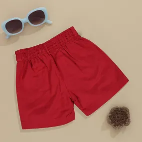 Boys' Everyday Wear Cotton Shorts