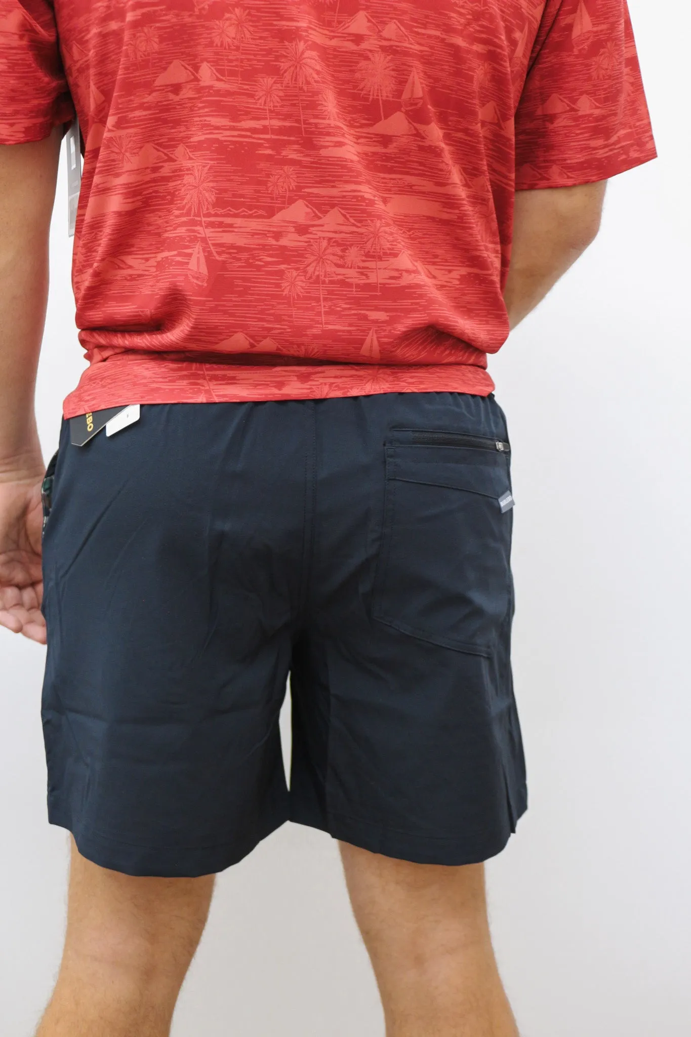 Burlebo Everyday Shorts - Matte Black - Throwback Camo Pocket