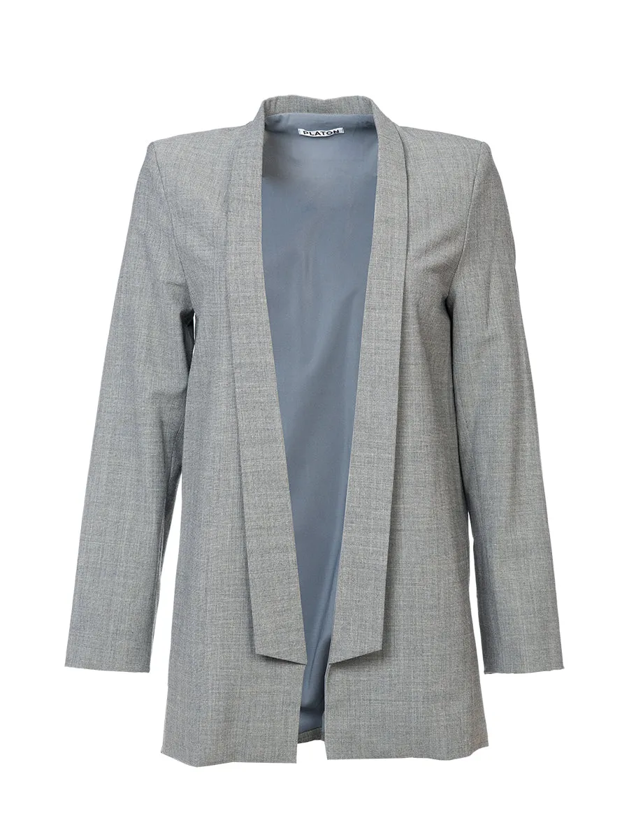 Classic Blazer - Grey