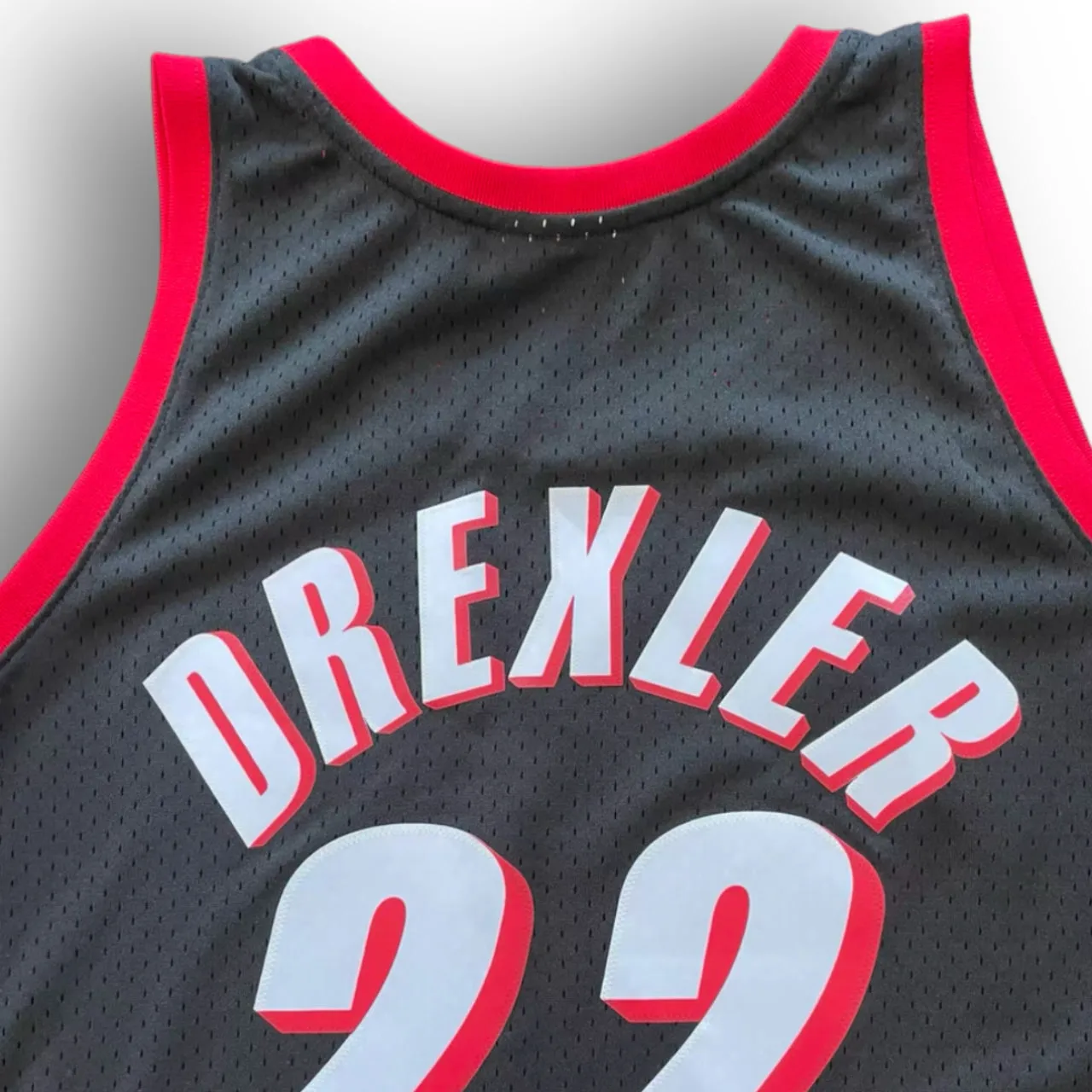 Clyde Drexler 1991-1992 Portland Trail Blazers Away Mitchell & Ness Swingman Jersey - Black