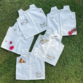 Cotton Jhablas/Vests -Set of 5