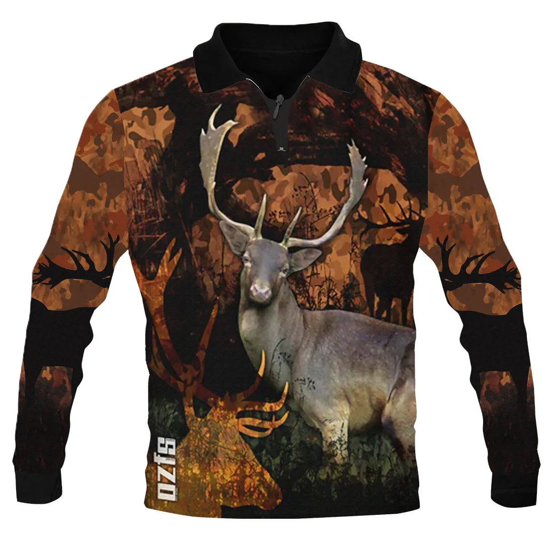 Deer Hunter Fishing Shirt - Quick Dry & UV Rated