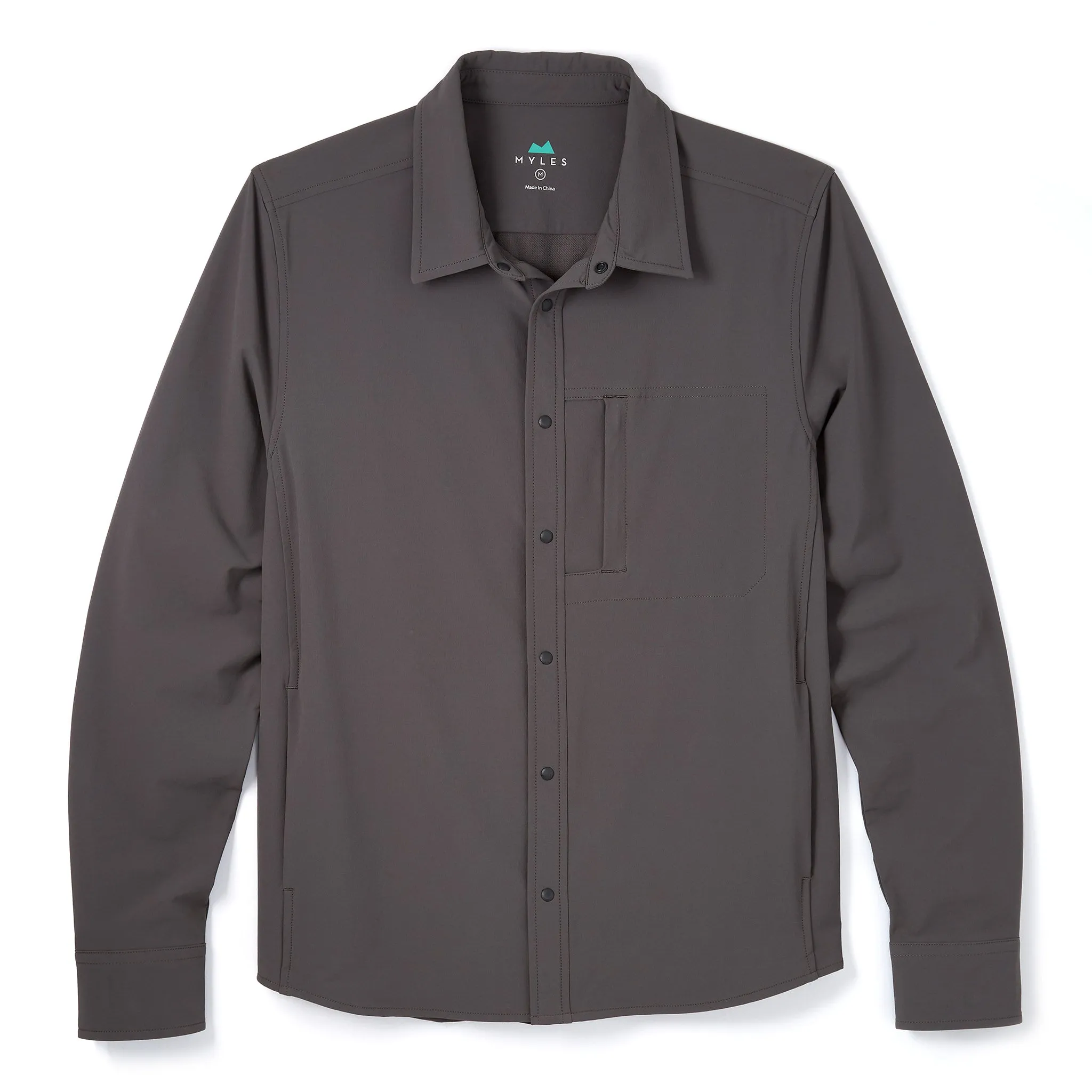 Everyday Overshirt in Graphite