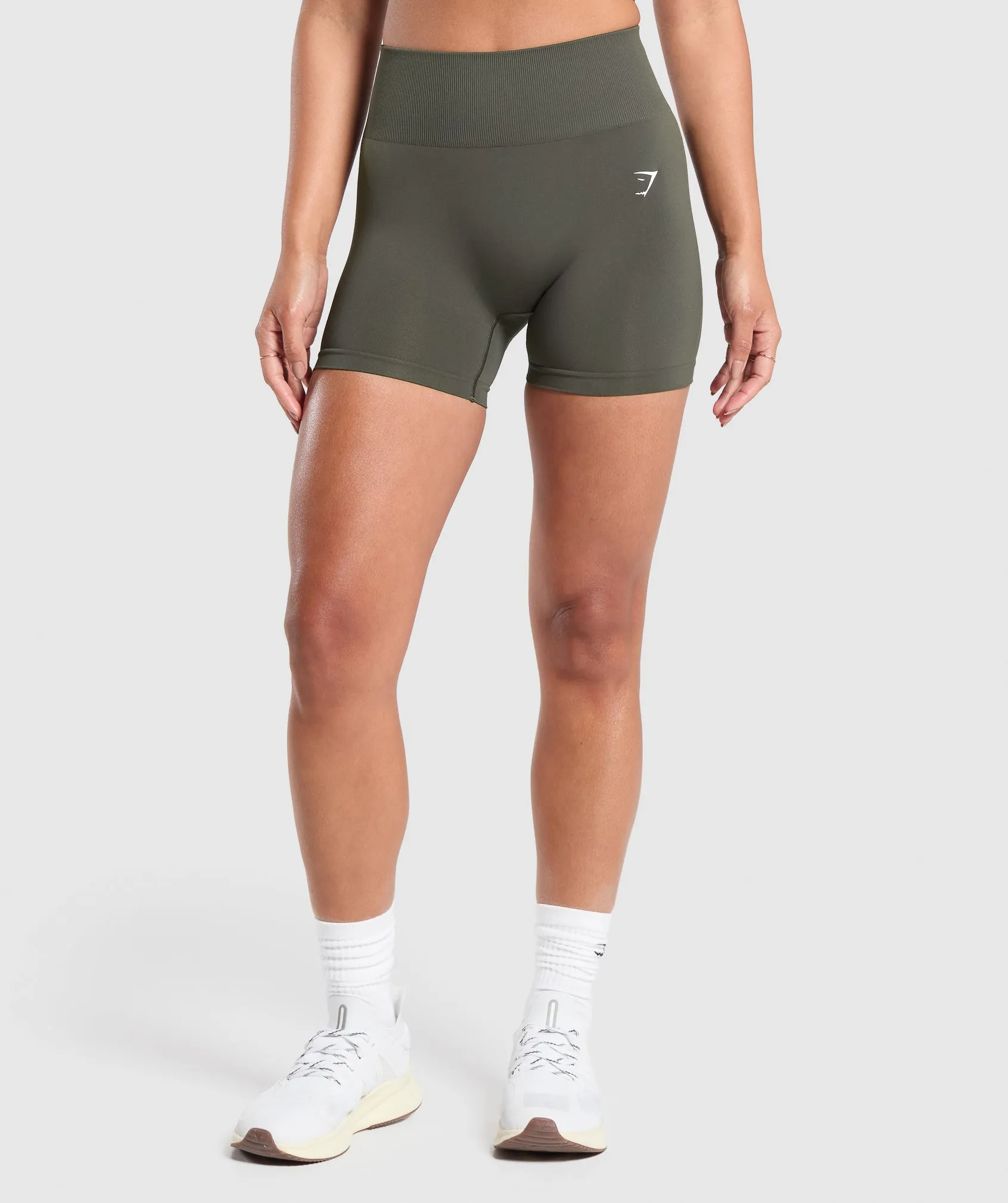 Gymshark Everyday Seamless Shorts - Strength Green