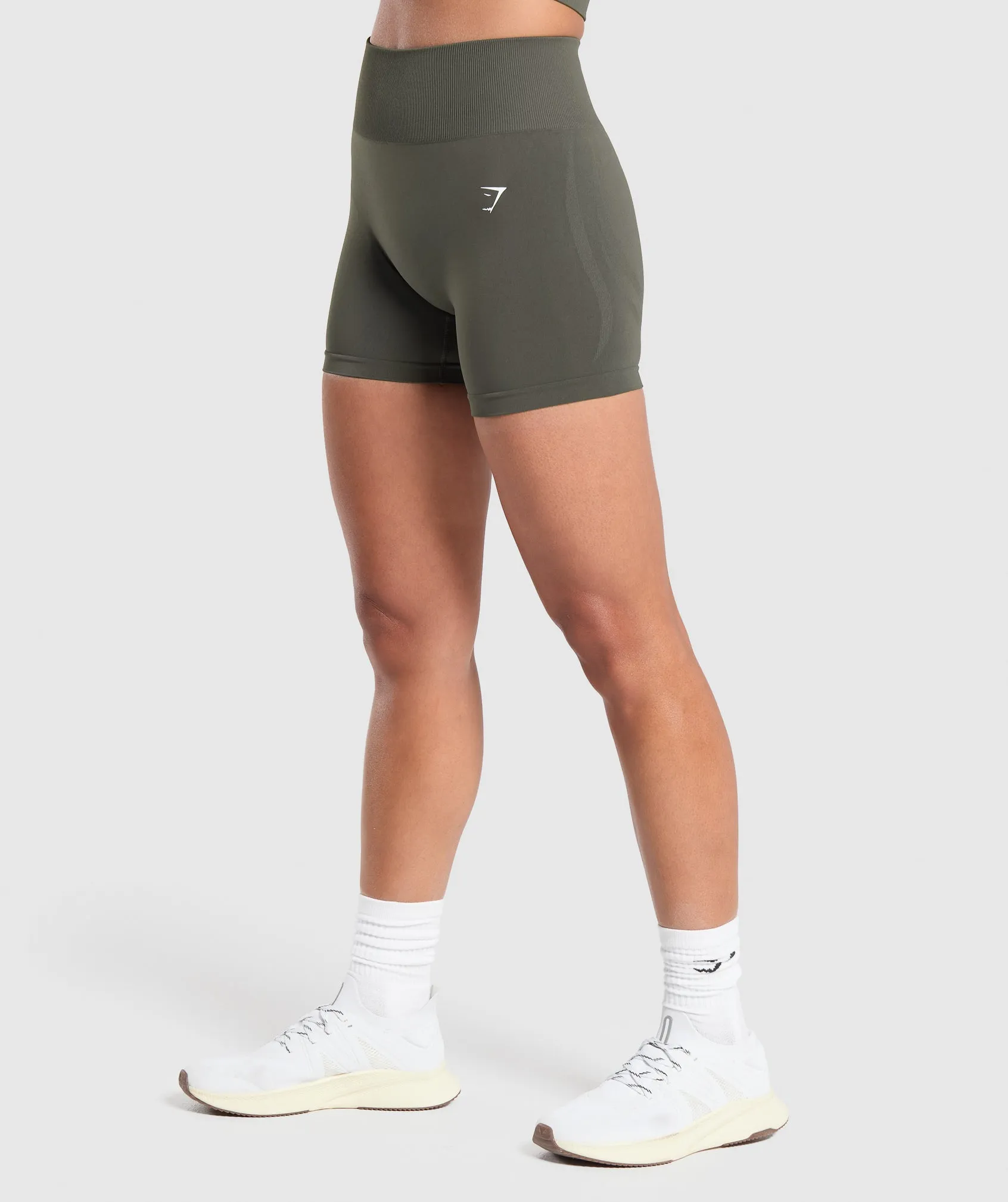 Gymshark Everyday Seamless Shorts - Strength Green