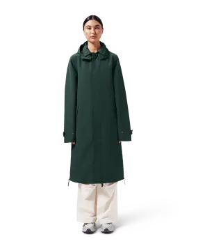 LAST ONE in S - Maium Mac Rain Coat or Poncho - Pine Green