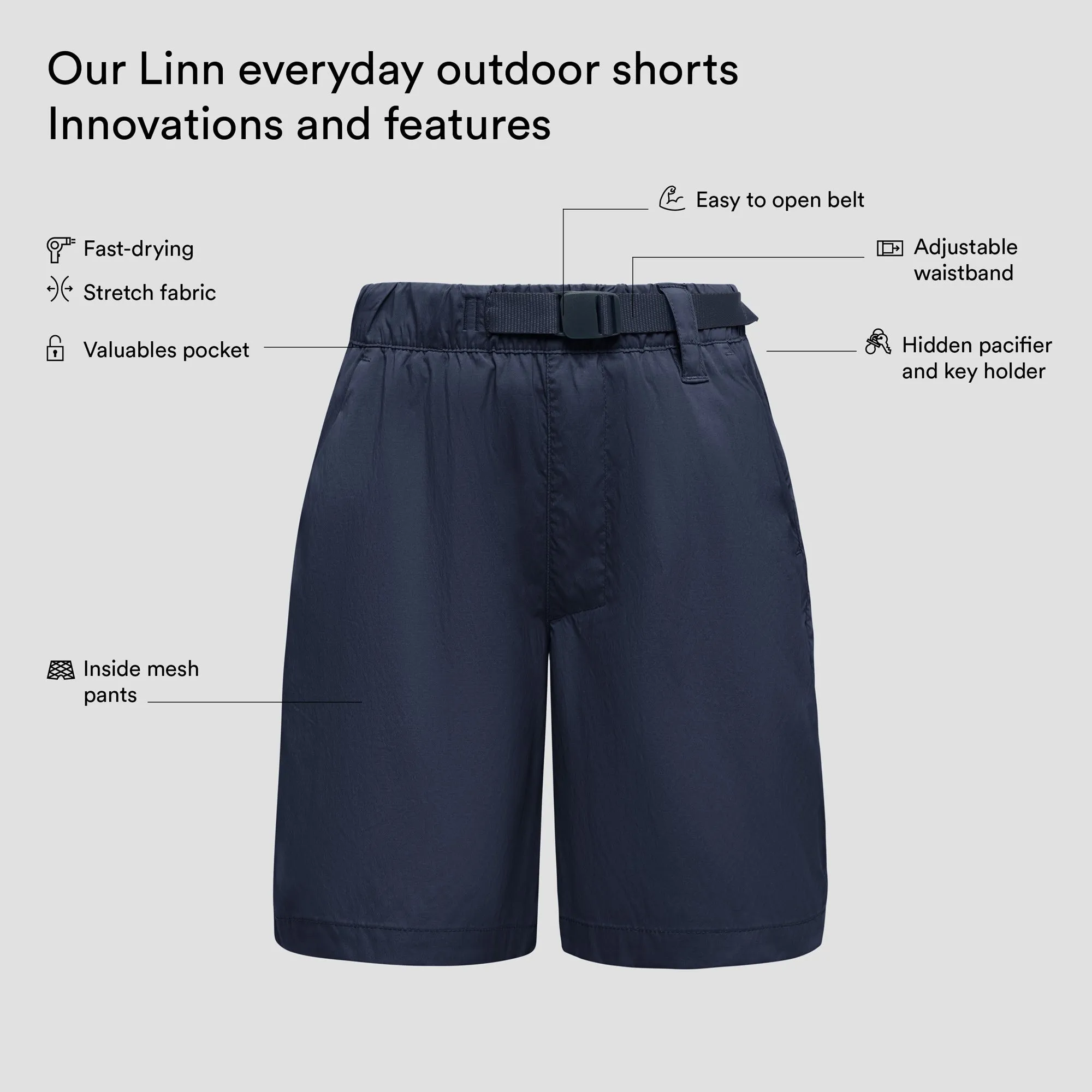 Linn everyday outdoor shorts