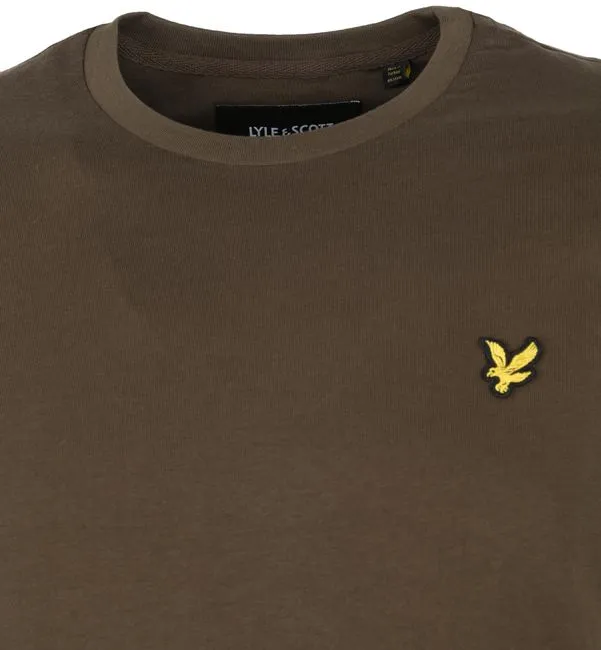 LYLE & SCOTT PLAIN T-SHIRT OLIVE TS400VOG-W485