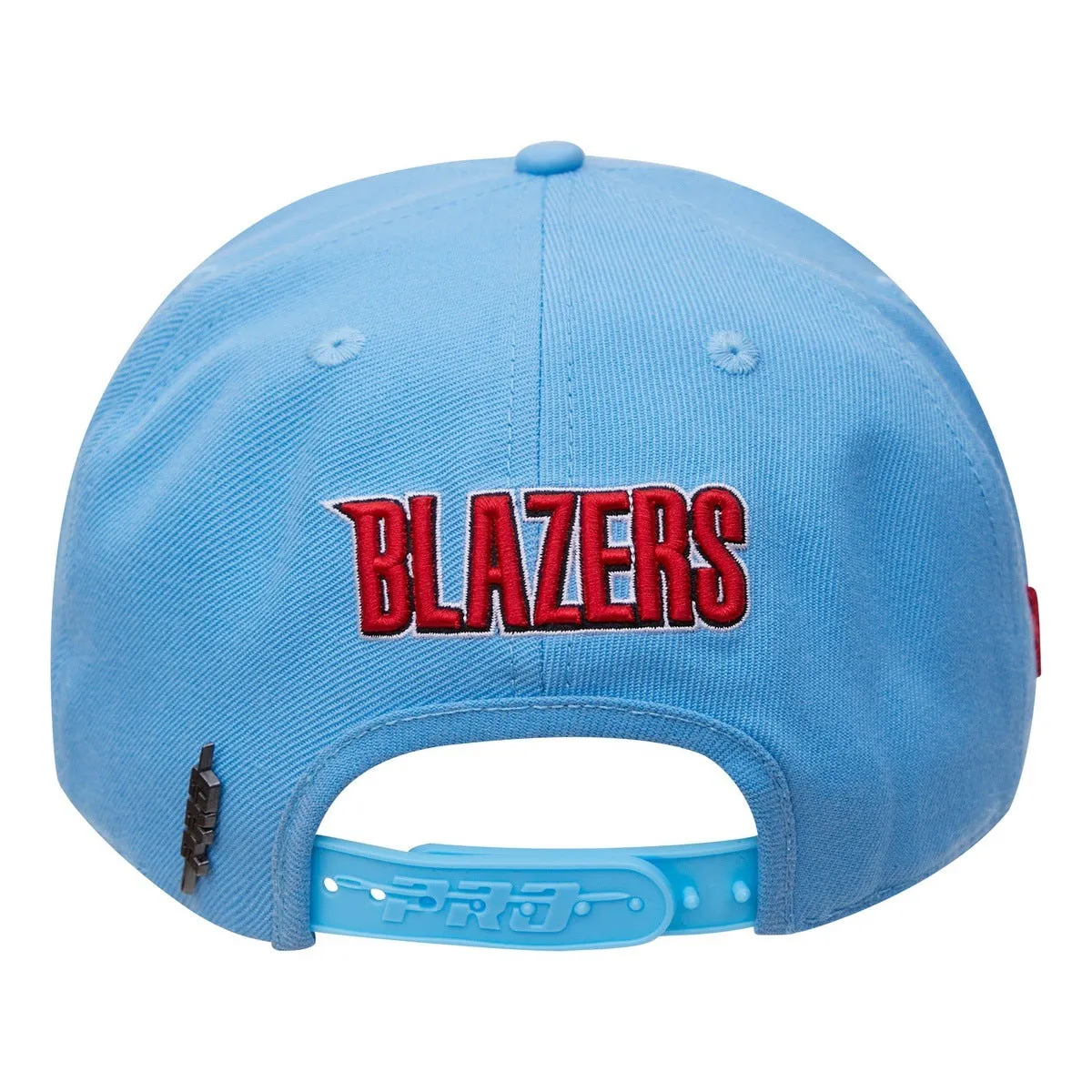 NBA PORTLAND TRAIL BLAZERS CLASSIC LOGO UNISEX SNAPBACK HAT (UNIVERSITY BLUE)