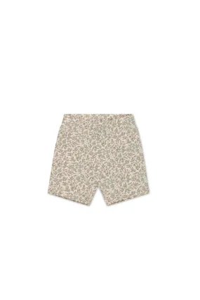 Organic Cotton Everyday Bike Short - Ariella Eggnog