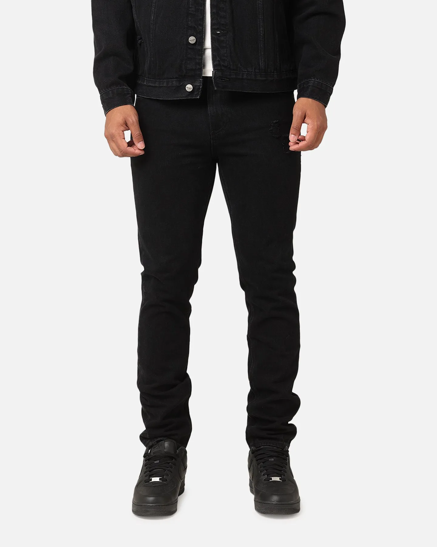 Saint Morta Fimi Distressed Jeans Washed Black