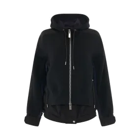 Sponge Sweat x Grosgrain Hoodie in Black