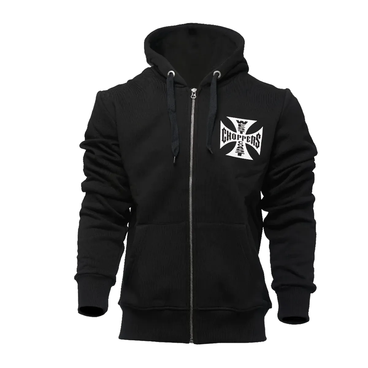 WEST COAST CHOPPERS OG CLASSIC HOODY ZIP - Black