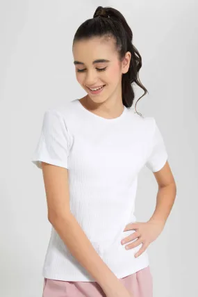 White Rib T-Shirts